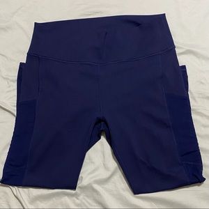 Fabletics Mila High Waisted Capri - Abyss (Navy)